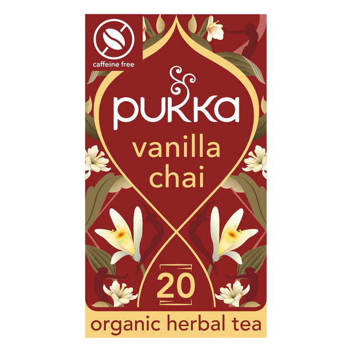 Pukka Organic Vanilla Chai Tea 20 per pack