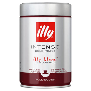 ILLY ESPRESSO CAFFE Macinato Dark Hold Rolated Coffee 250g