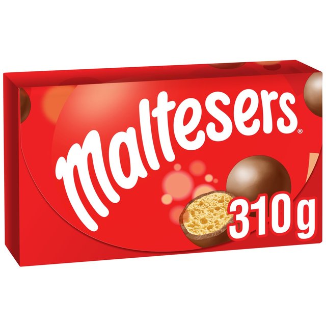 Maltesers Milk Chocolate Box of Chocolates 310g