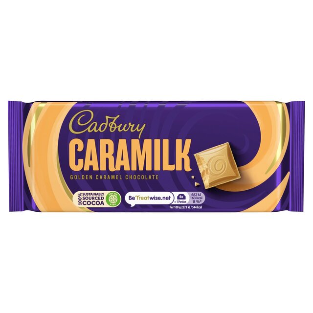 Bar à chocolat Cadbury Caramilk 90g