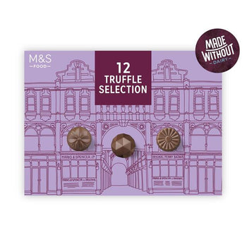 M&S fait sans assortiment de boîte à chocolat 115G