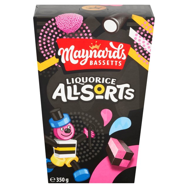 Maynards Bassetts Liquoriz Allsorts Sweets Carton 400G