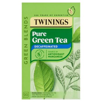 Twinings Té verde descafeinado 20 por paquete