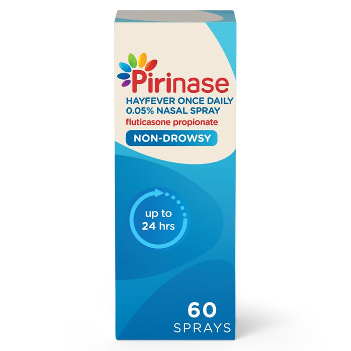 Pirinase Hayfever Relief für Erwachsene 0,05% Nasenspray 60 ml