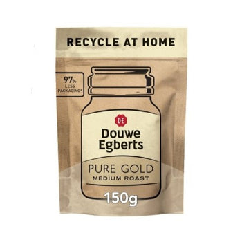 Recambio de café instantáneo Douwe Egberts Pure Gold 150g 