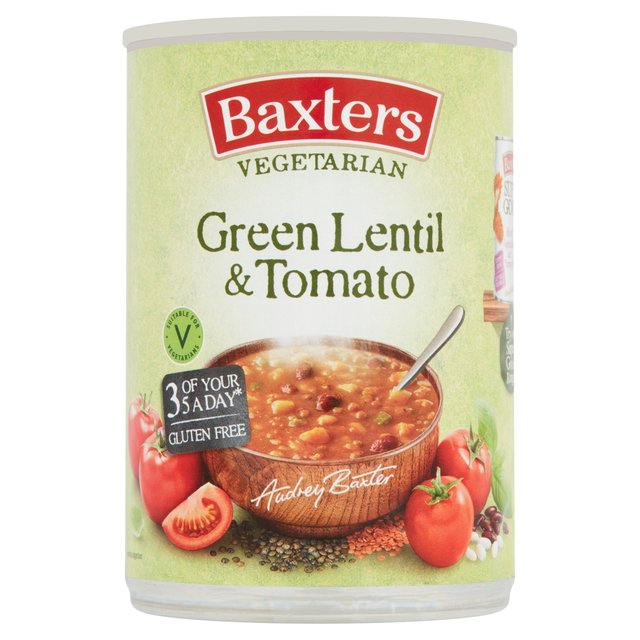 Baxters Vegetarian Puy Lentil & Tomato Sopa 400G