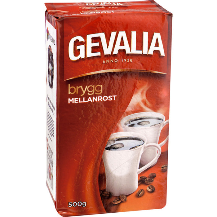 Gevalia Kaffe Mellanrost Medium Roast Ground Filter Coffee 450g