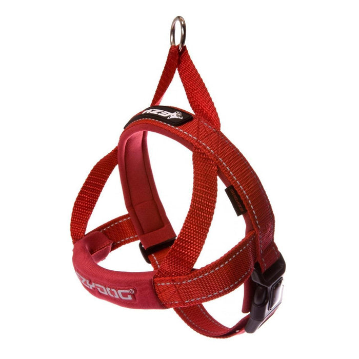 EzyDog Quick Fit Red Dog Harness Large