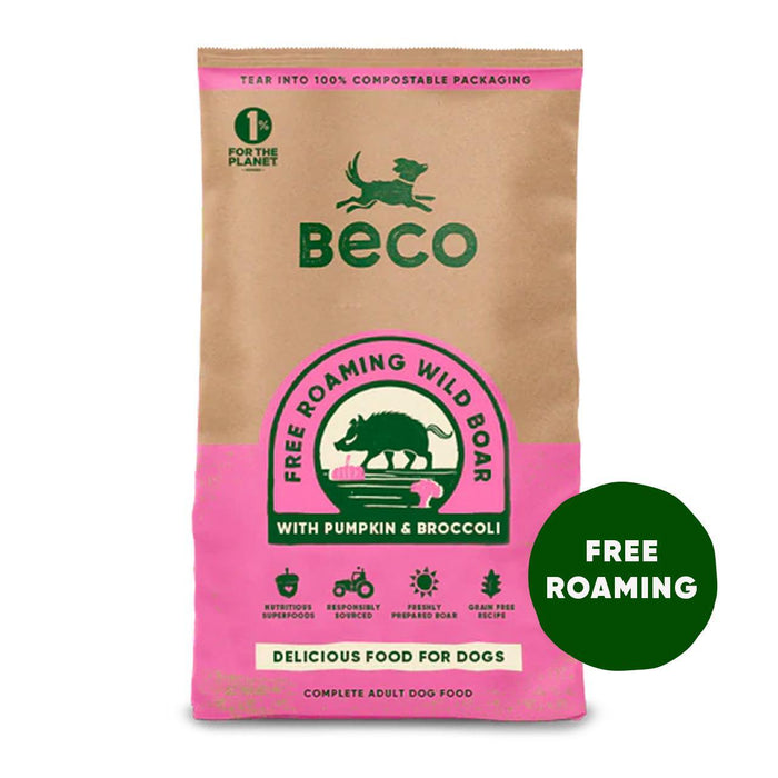 Beco Wild Boar with Pumpkin & Broccoli Dry Dog Food 2kg