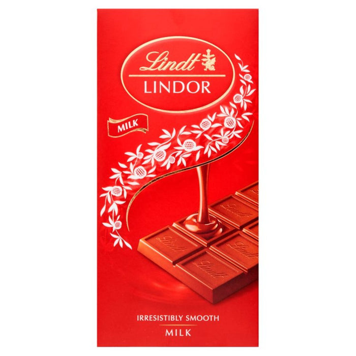Lindt Lindor Milch Schokoladen -Bar 100g