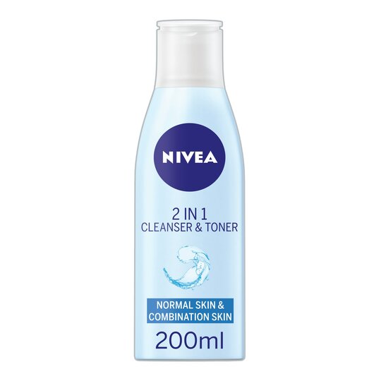 NIVEA 2 en 1 limpiador y tóner 200 ml